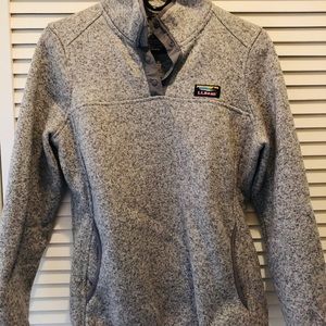L.L. Bean Sweater Fleece Pullover
